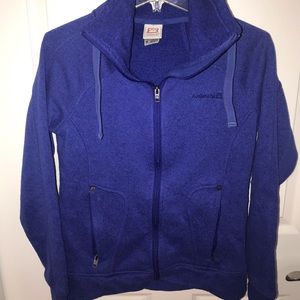 Avalanche Blue Zip Up Fleece Jacket